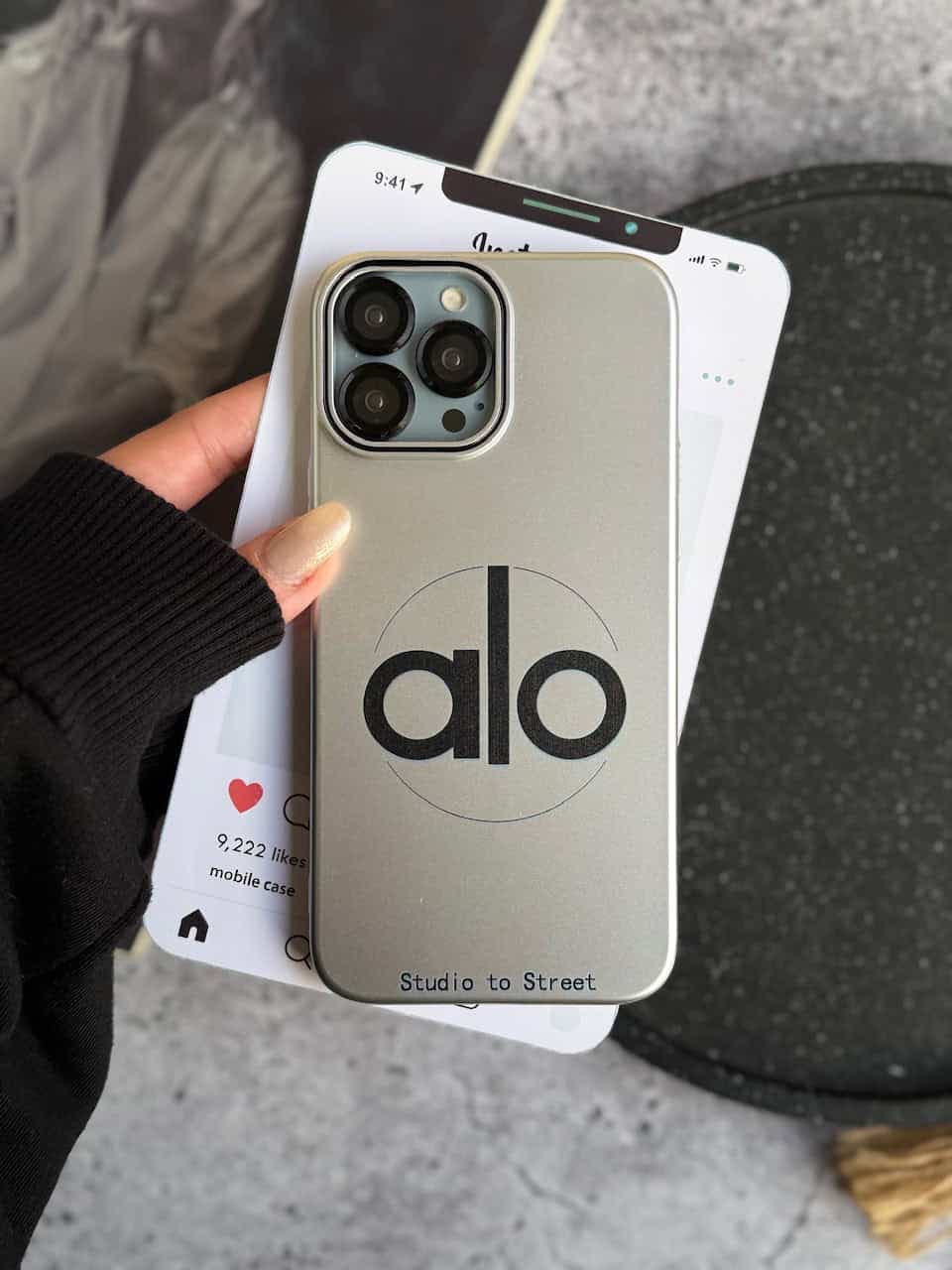 قاب Silver alo آیفون و سامسونگ (کدC2183) — تصویر ۷