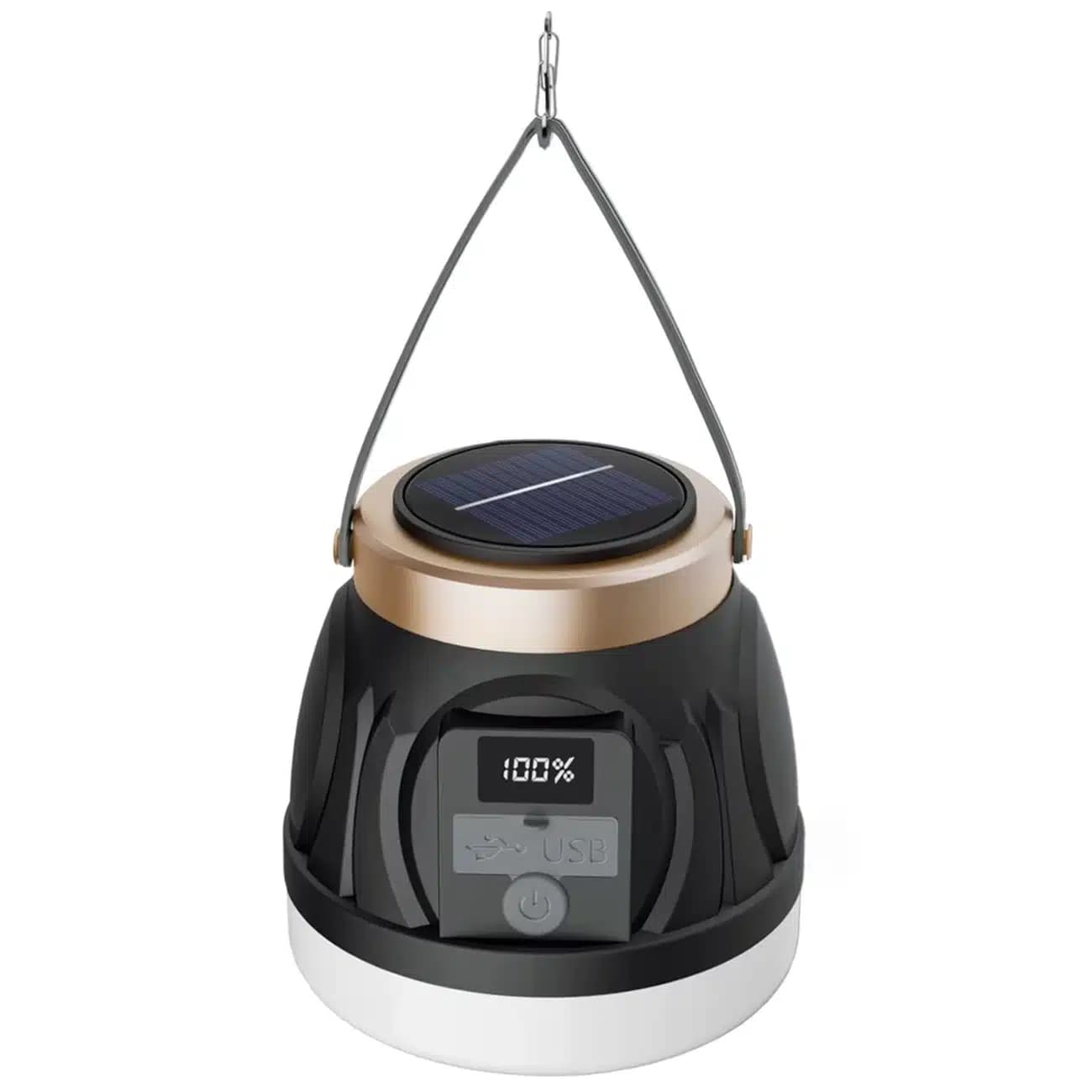چراغ کمپینگ شارژی خورشیدی ان لایت N-LIGHT مدل A01T چندکاره — تصویر ۴