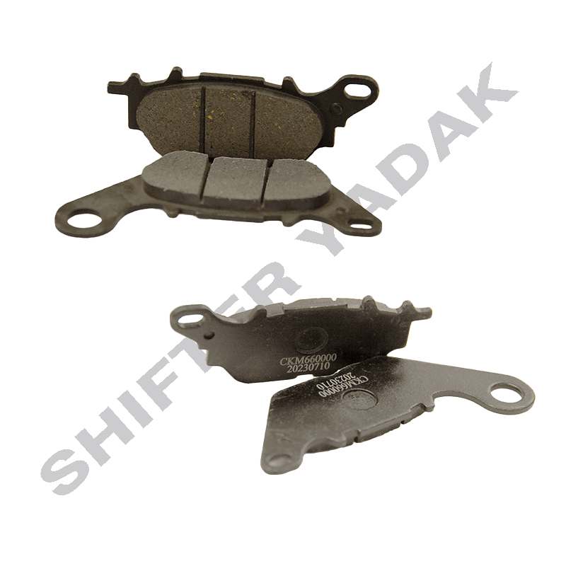 لنت ترمز دیسکی جلو طرح یاماها آیروکس کد 26 با کد فنی (R-03-026) (کوکما) — تصویر ۳
