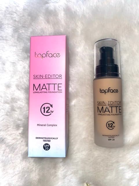 کرم پودر تاپ فیس مدل اسکین ادیتور مات شماره 005 (حجم 32میل)