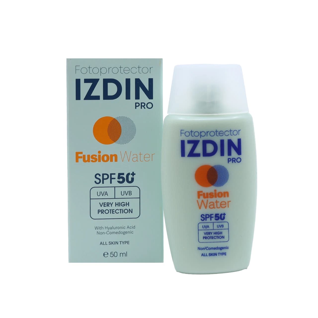 کرم ضد آفتاب فیوژن واتر SPF 50 ایزدین پرو 50 میلی لیتر — تصویر ۹