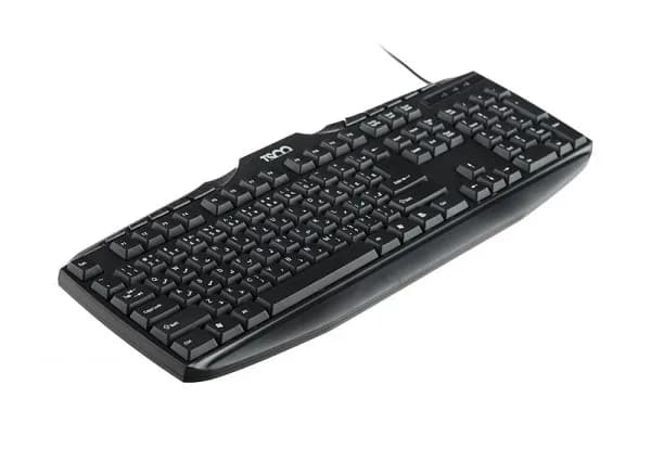 کیبورد باسیم تسکو Tsco TK-8020 با حروف فارسی — تصویر ۴