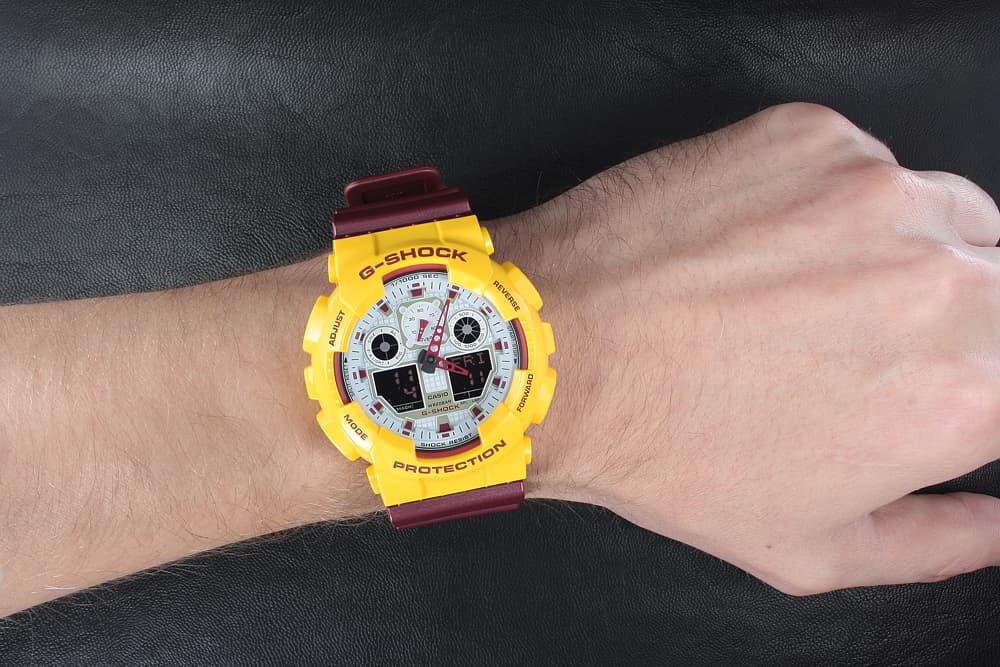 ساعت مچی مردانه کاسیو مدل GA-100CS-9ADR — تصویر ۳