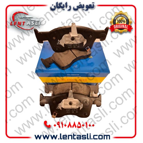لنت ترمز جلو جی ای سی گک امپو ۲۰۲۶ – ۲۰۲۴ برند پارت هندل (Parthandel) اصلی سری فیبر کربن ضد لغزش گرید A
