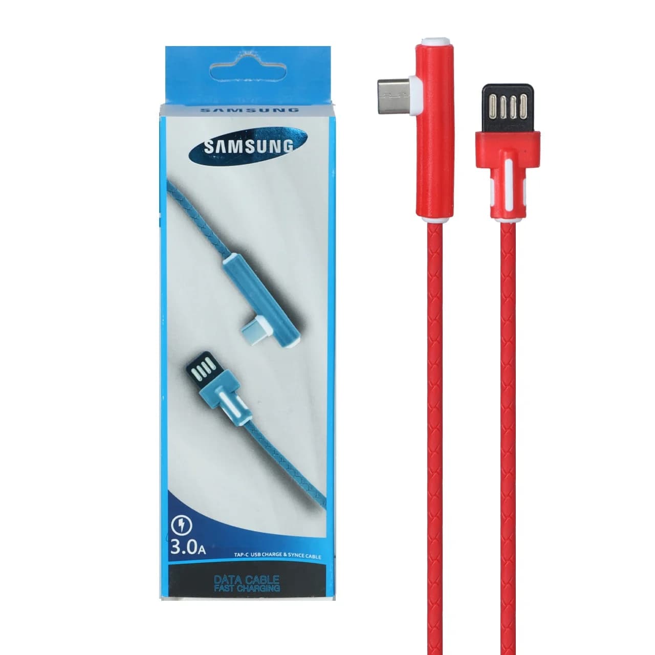کابل شارژ فست Samsung Type-C مدل SA-0605 – قرمز – RYL — تصویر ۳
