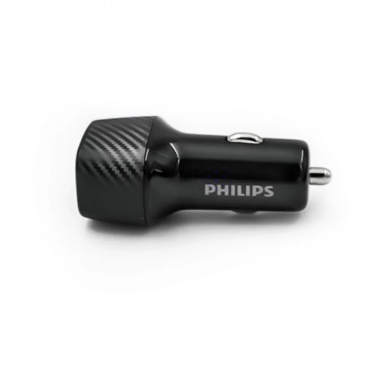 شارژر فندکی PD و فست دو پورت Philips مدل DLP5522CC 60W به همراه کابل شارژ Type-C To Type-C – مشکی (گارانتی دوساله سی آوا) — تصویر ۵