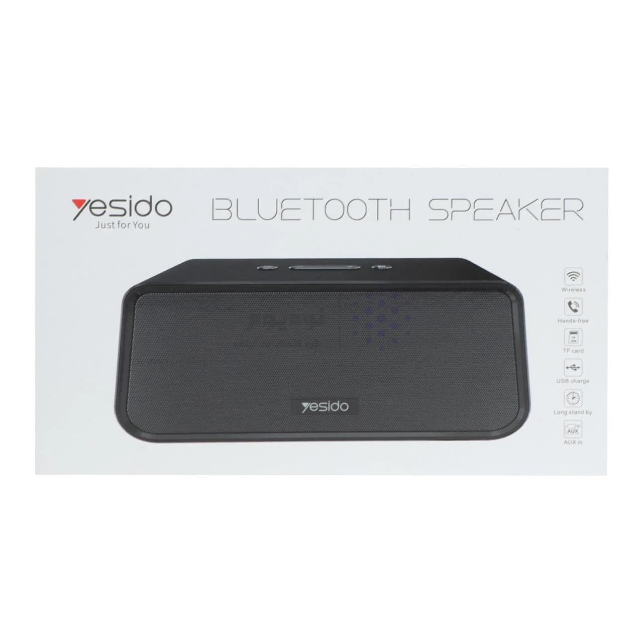 اسپیکر بی سیم 6وات Yesido مدل YSW01 با درگاه رم و USB و AUX – مشکی (گارانتی 18 ماه تعویض نیکان همراه) — تصویر ۱۰