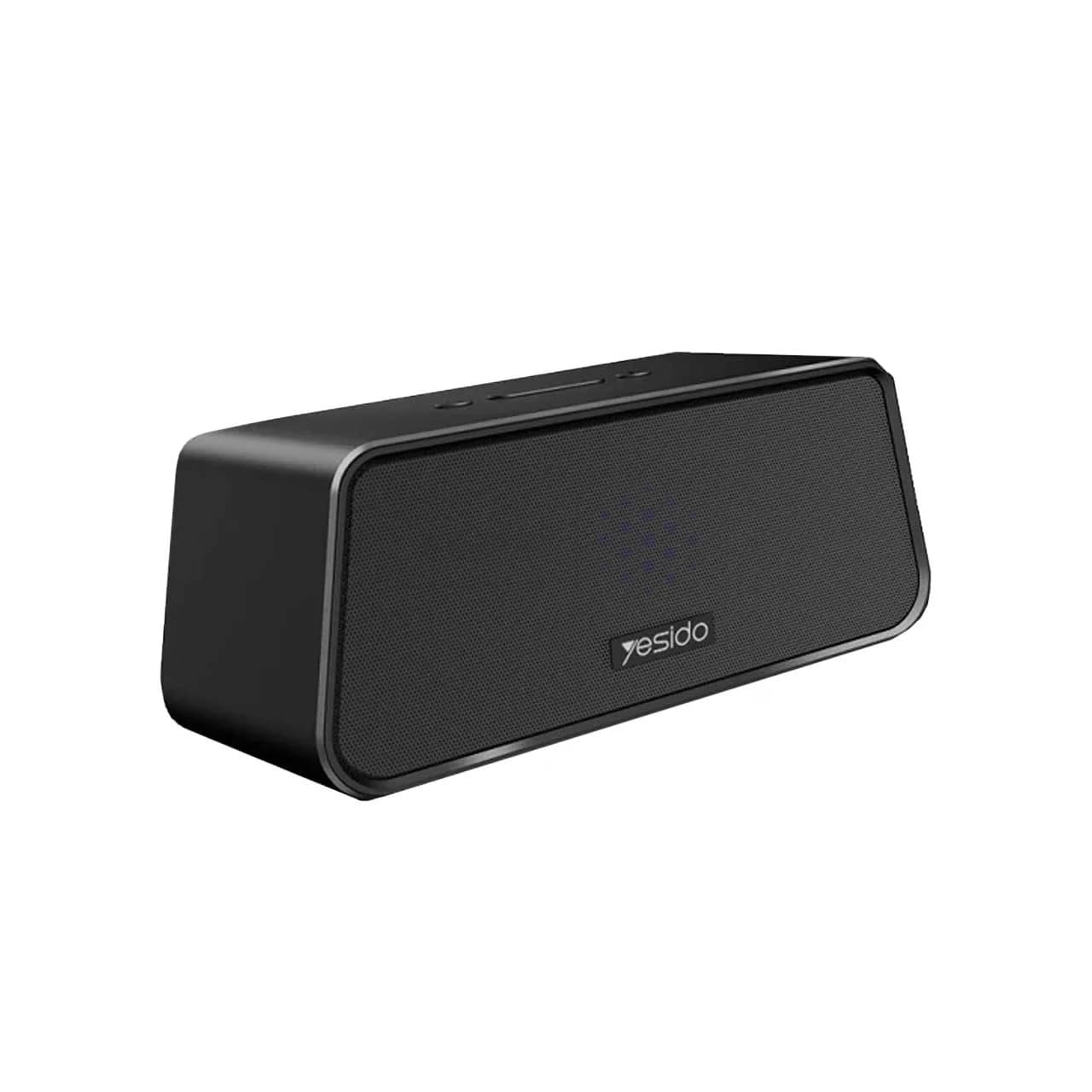 اسپیکر بی سیم 6وات Yesido مدل YSW01 با درگاه رم و USB و AUX – مشکی (گارانتی 18 ماه تعویض نیکان همراه) — تصویر ۳
