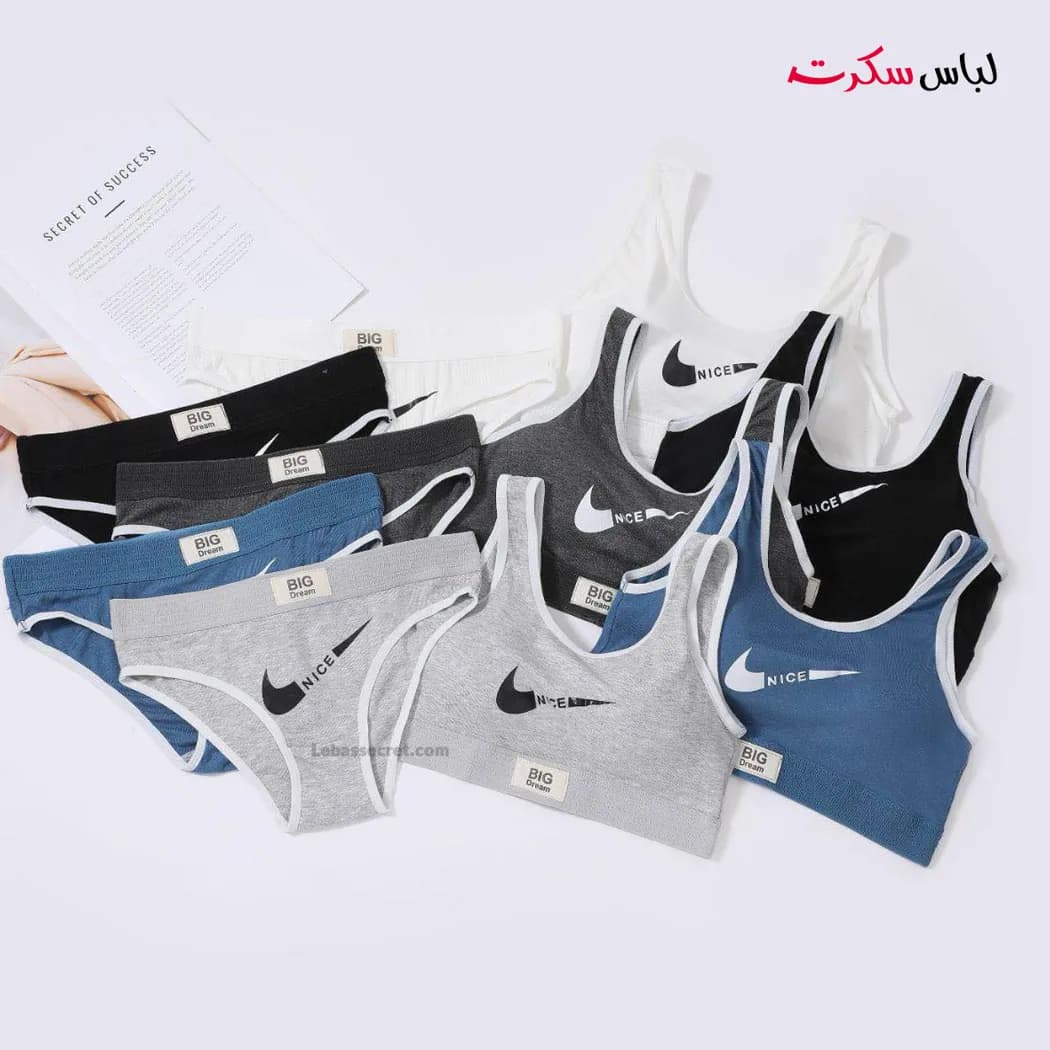 ست نیم تنه و شورت اسپرت ls6666 — تصویر ۱۰