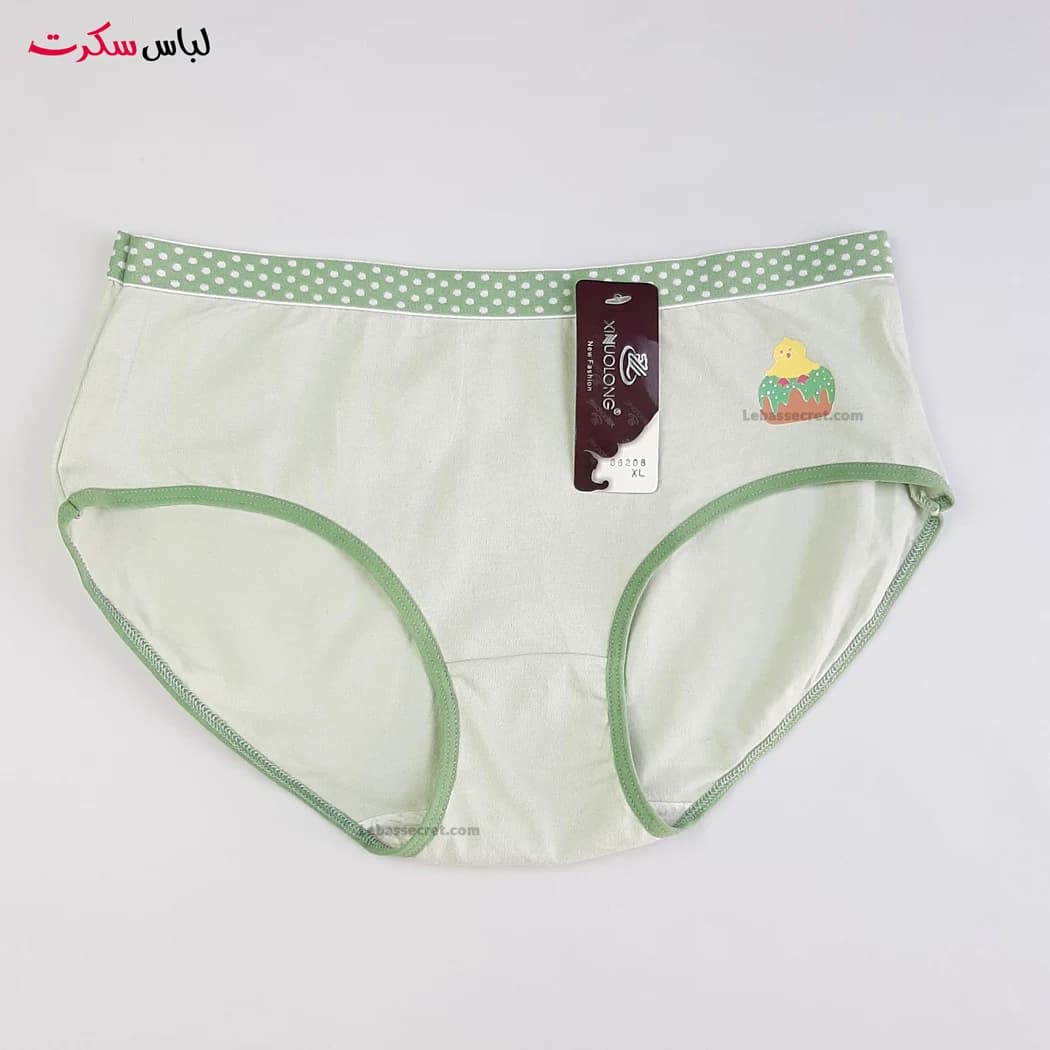 شورت نخی فانتزی بسته 2 عددی Ls8633 — تصویر ۴