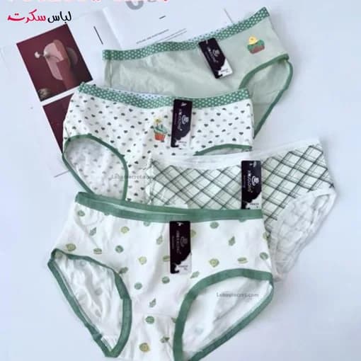 شورت نخی فانتزی بسته 2 عددی Ls8633 — تصویر ۶