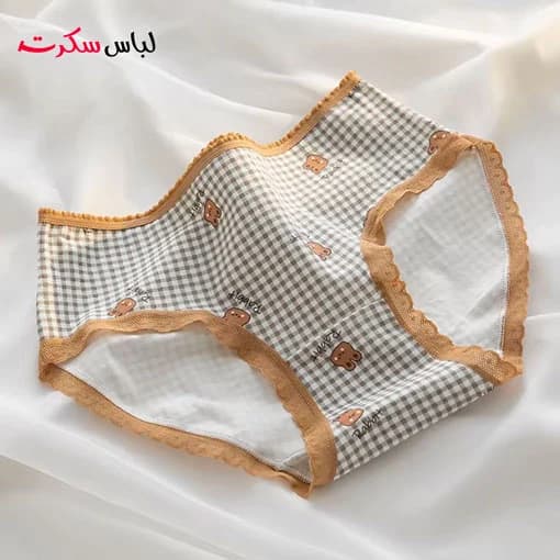 شورت نخی فانتزی بسته 3عددی ls105 — تصویر ۳