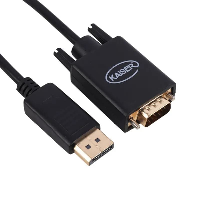 کابل تبدیل Display به VGA کایزر مدل K-624 به طول 1.8 متر — تصویر ۸