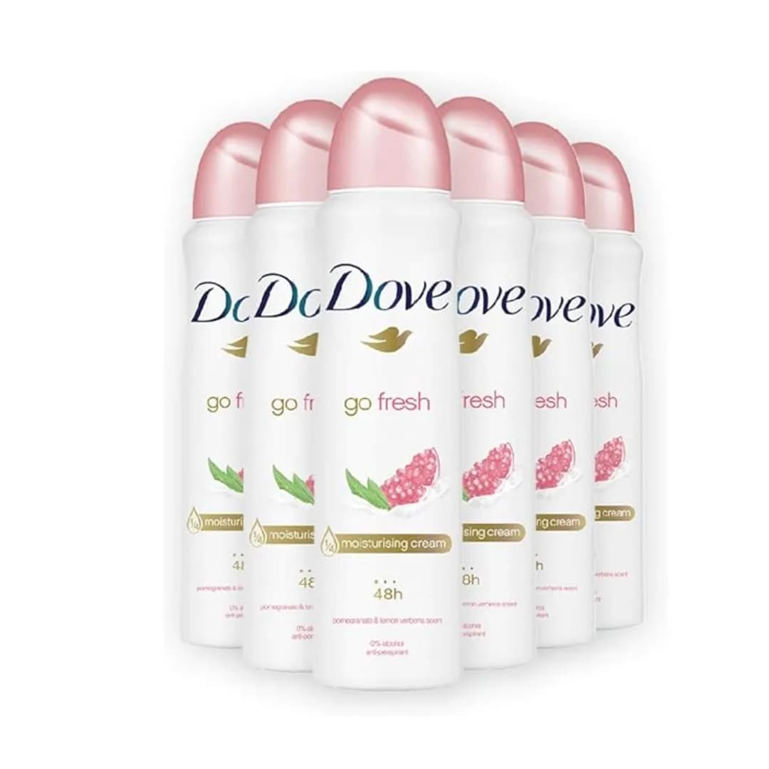 اسپری زیر بغل داو زنانه با رایحه انار و گیلاس لیمویی Dove — تصویر ۶