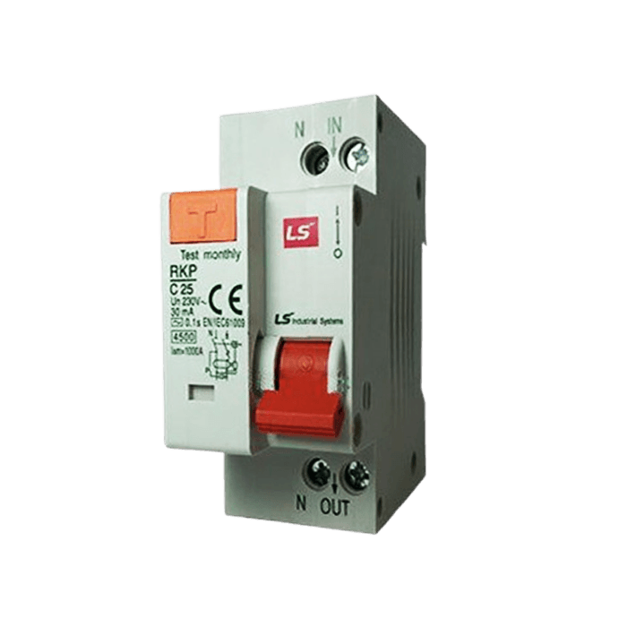 محافظ جان RCBO تکفاز 25 آمپر LS