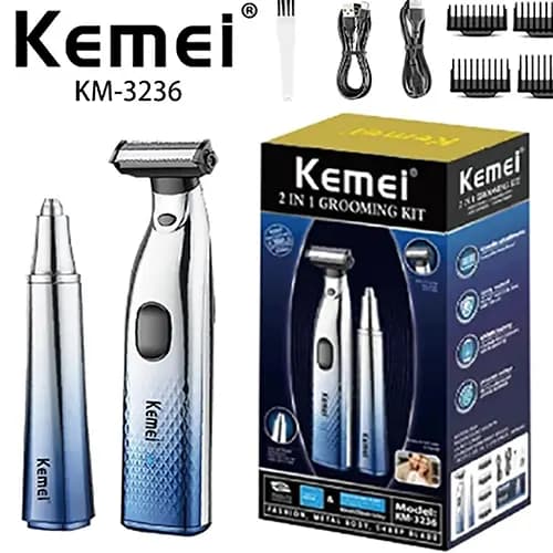 ماشین اصلاح موی بدن کیمی KM-3236 Kemei — تصویر ۷