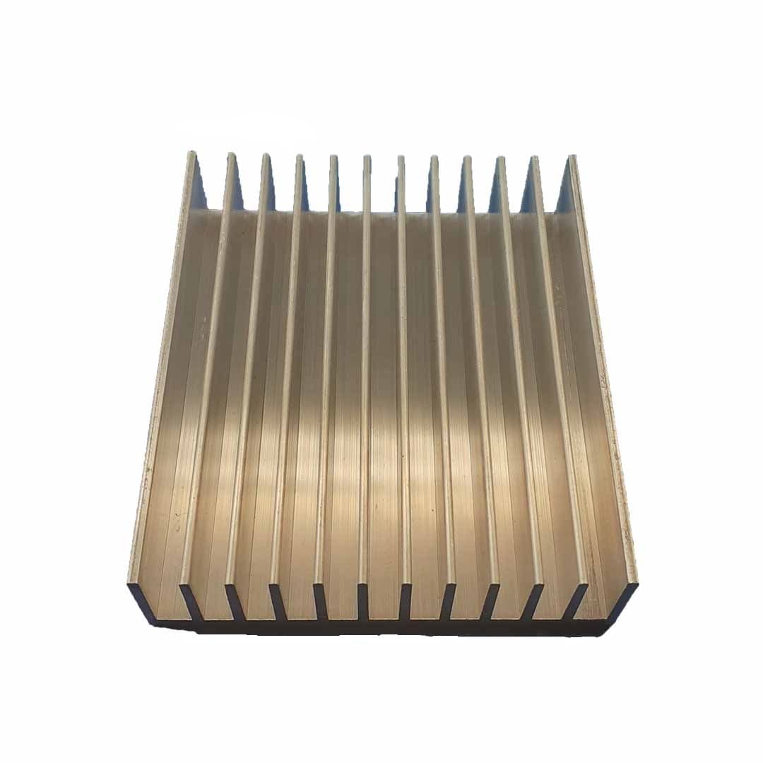 هیت سینک 12 پره آلومینیومی 100x90x25mm