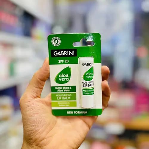 بالم لب گابرینی SPF20 حاوی عصاره آلوئه ورا و شی باتر — تصویر ۴