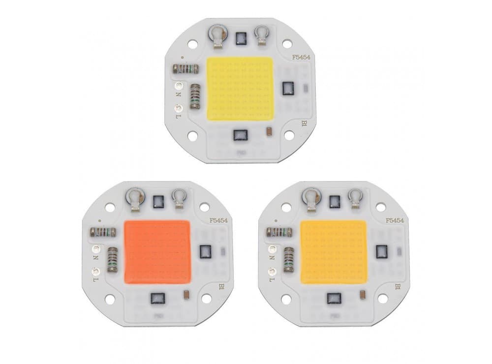 LED COB مهتابی 20W 220V با درایور داخلی سایز 5454 دارای مدار حفاظتی آنتی شوک دار — تصویر ۹