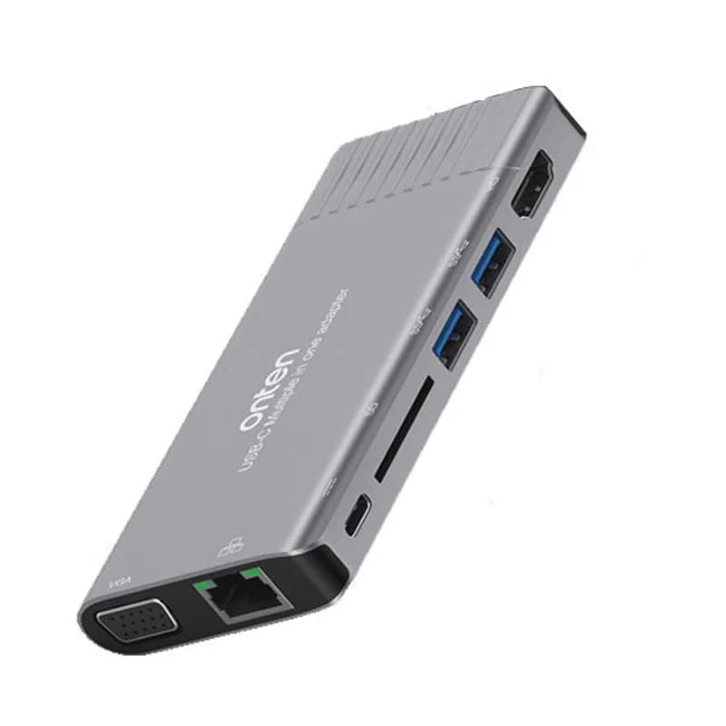 هاب 8 پورت USB-C اونتن مدل OTN-95117 — تصویر ۲