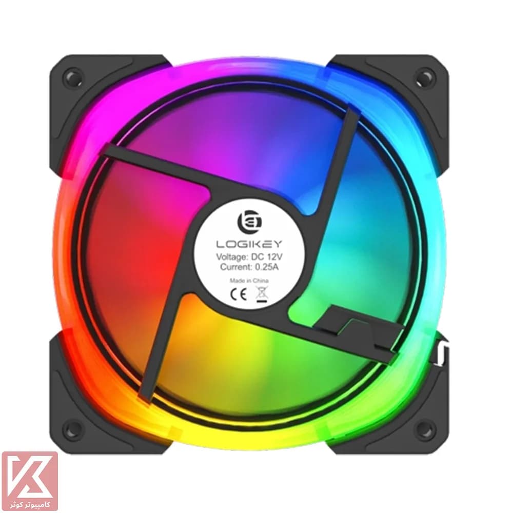 فن کیس لاجی کی مدل F123 ARGB — تصویر ۶