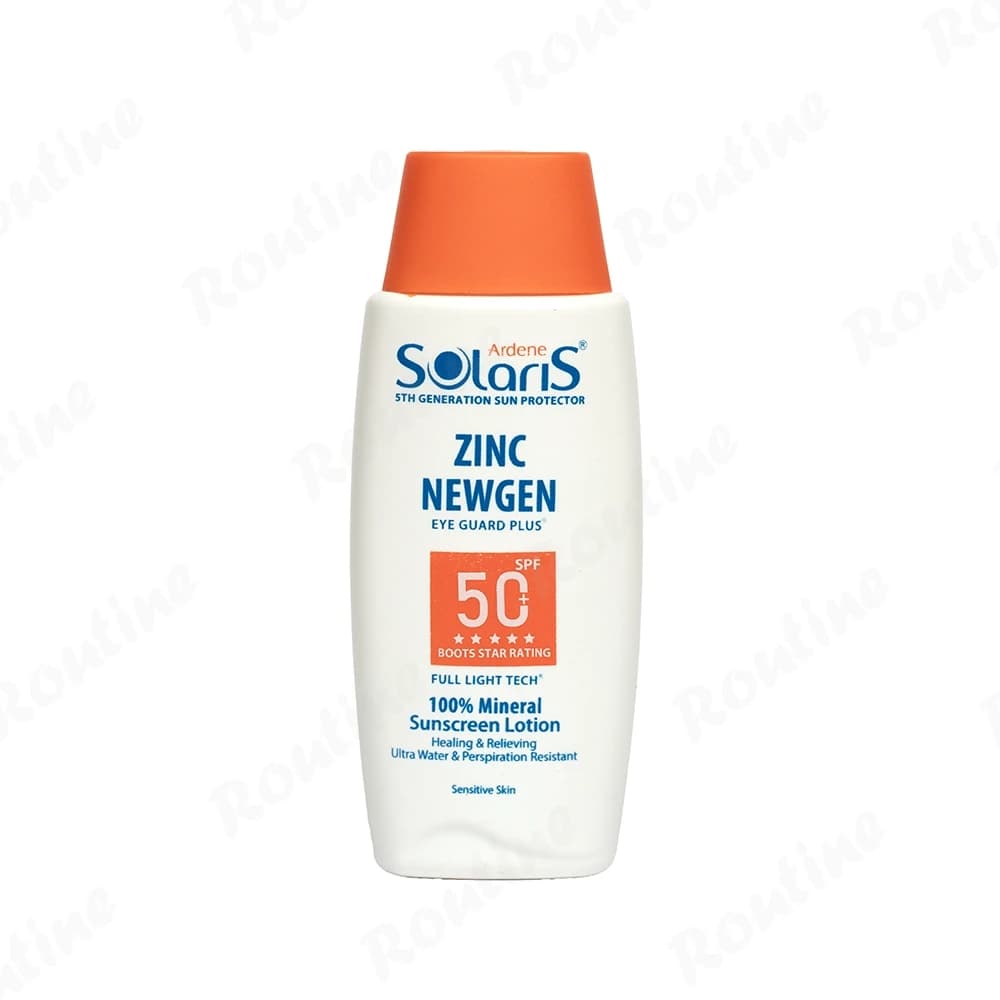 لوسیون ضد آفتاب زینک نیوژن SPF50 سولاریس آردن — تصویر ۳