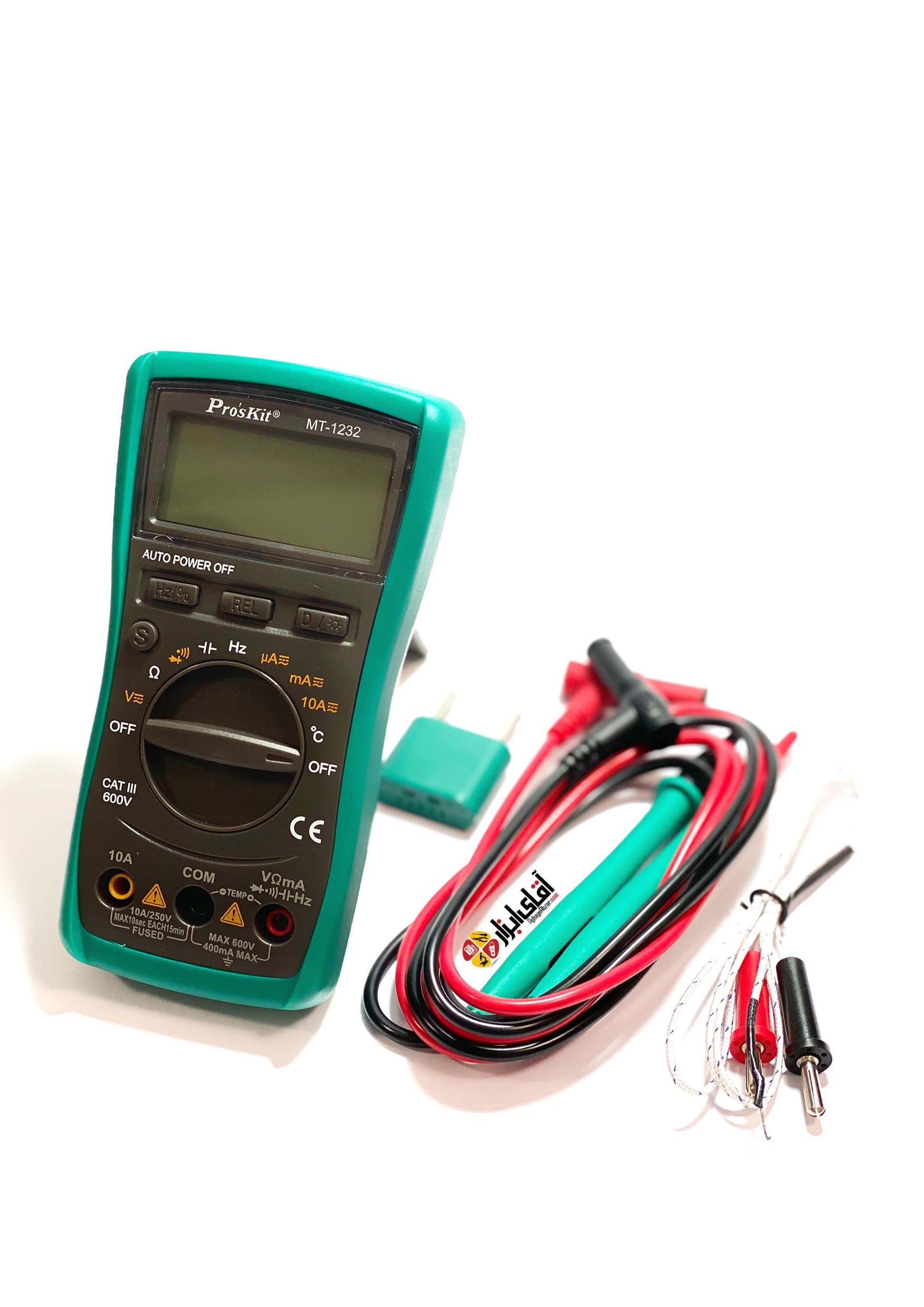 مولتی متر اتورنج دیجیتال پروسکیت ProsKit MT-1232 — تصویر ۳