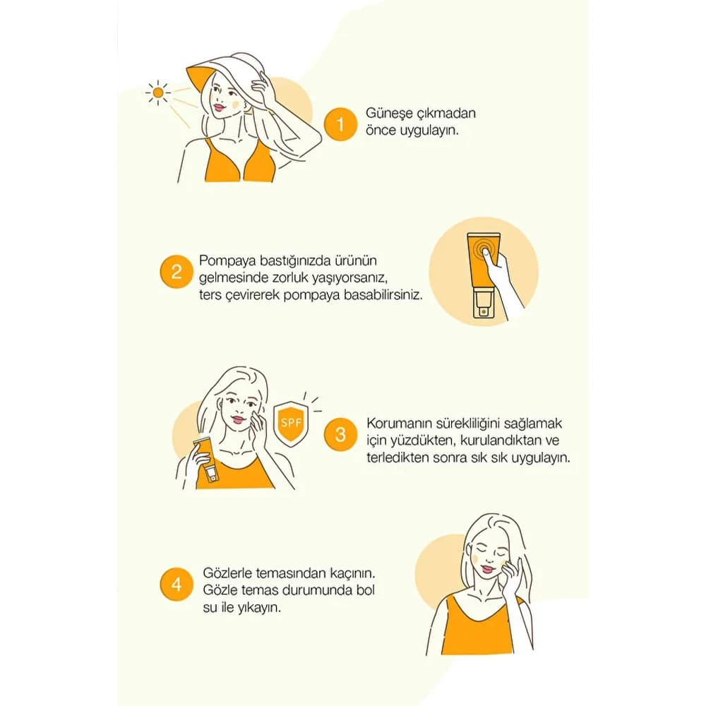 کرم ضدآفتاب بیرنگ بیوکسین +SPF50 مناسب پوست حساس حجم 50 میلیلیتر — تصویر ۷