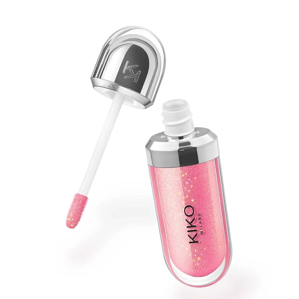 لیپ گلاس کیکو مدل 3D HYDRA رنگ 26 Sparkling Hibiscus Pink — تصویر ۳