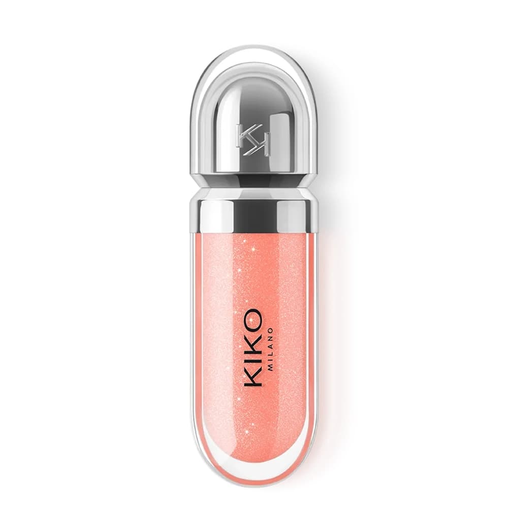 لیپ گلاس کیکو مدل 3D HYDRA رنگ 03 Pearly Apricot — تصویر ۲