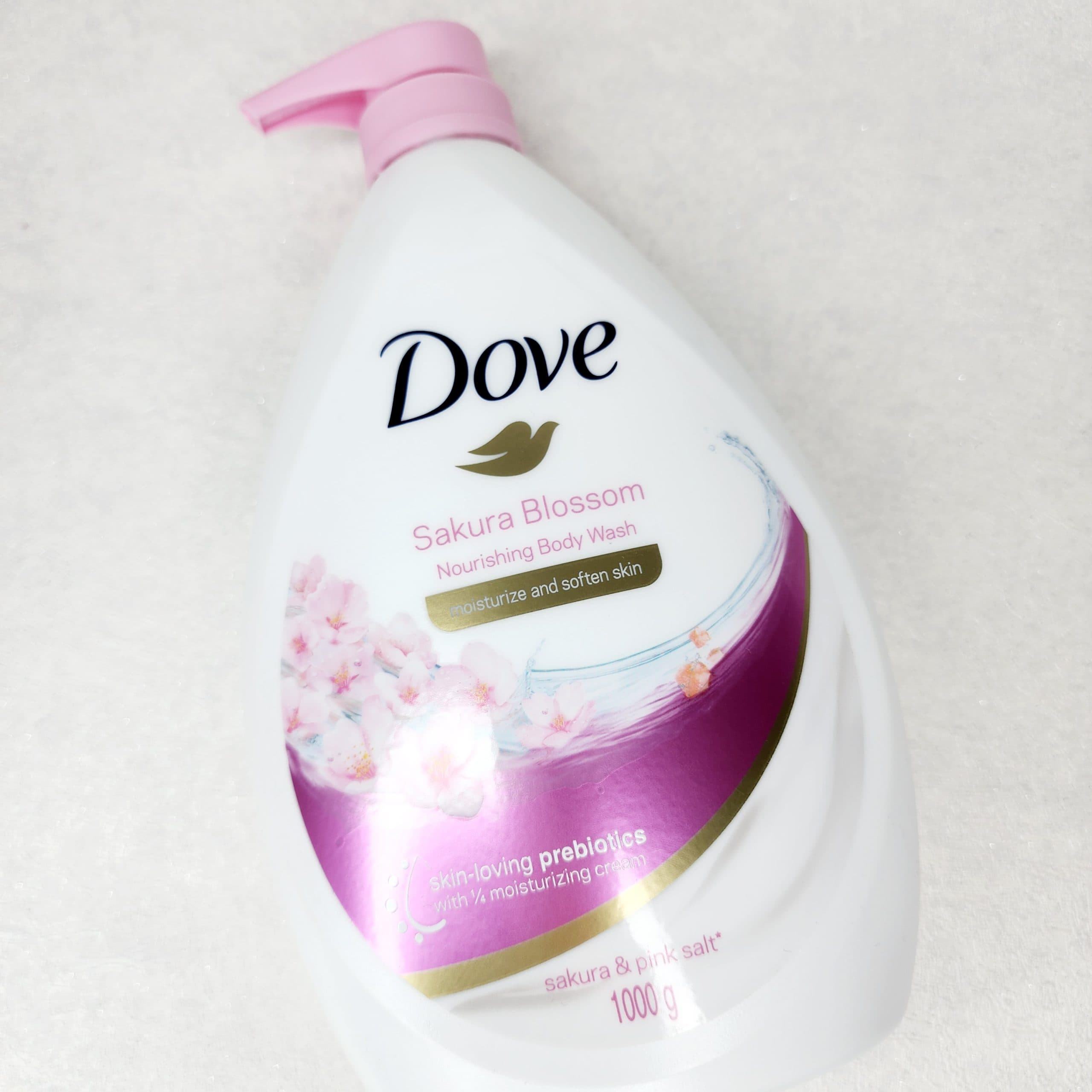 شامپو بدن داو Dove پمپی مدل go fresh رایحه Sakura Blossom حجم 1000 میل — تصویر ۷