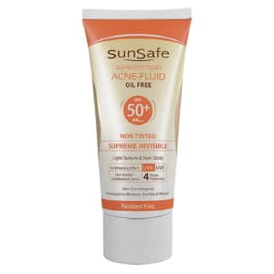 فلوئید ضد آفتاب فاقد چربی SPF50 سان سیف — تصویر ۱۲