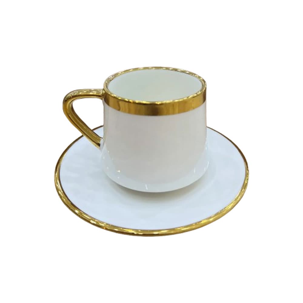 ست چای خوری سرامیکی دور طلایی 1298-21