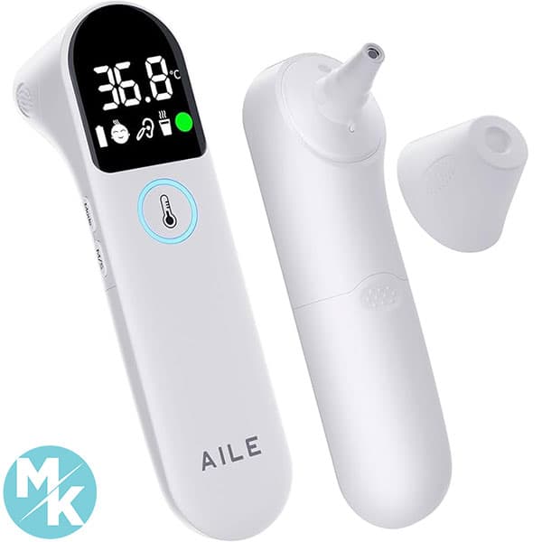 دماسنج دیجیتالی گوش و پیشانی برند AILE مدل MDI231
