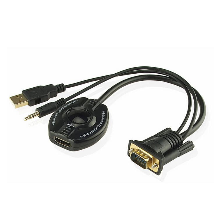 تبدیل VGA به HDMI با صدا و USB (لمونتک) — تصویر ۲