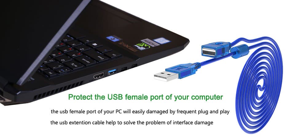کابل افزایش طول USB 2.0 لمونتک (10 متری) — تصویر ۶