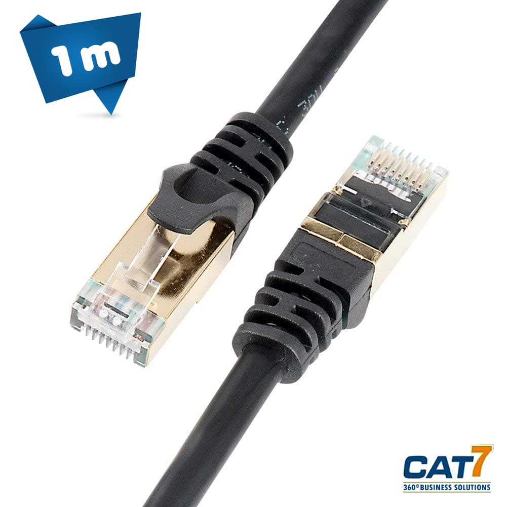 کابل شبکه CAT7 لمونتک 1 متری (CAT7 SFTP 1M)