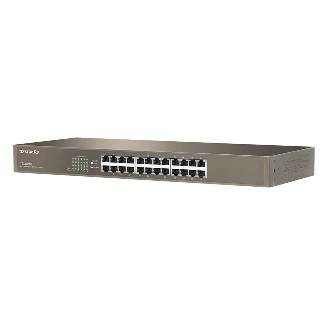 سوئیچ شبکه 24 پورت تندا Tenda Switch TEG1024G — تصویر ۳