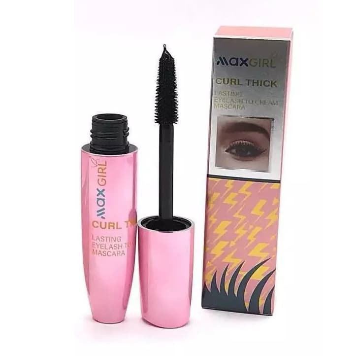 ریمل حجم دهنده و بلند کننده مژه فرچه ژله ای مکس گرل MAX GIRL