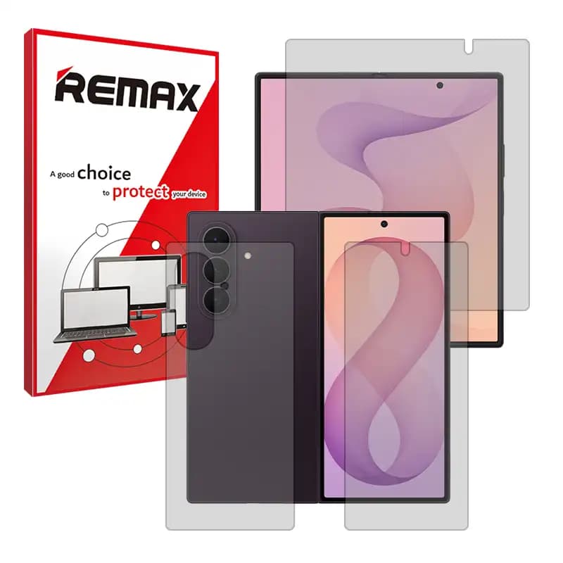 گلس مات سامسونگ Galaxy Z Fold8 مدل هیدروژلی برند ریمکس — تصویر ۳