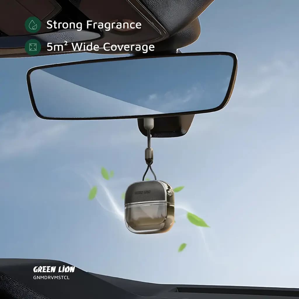 خوشبو کننده آویز داخل خودرو گرین لاین Green Lion Drive Mist Hanging Car Diffuser — تصویر ۹