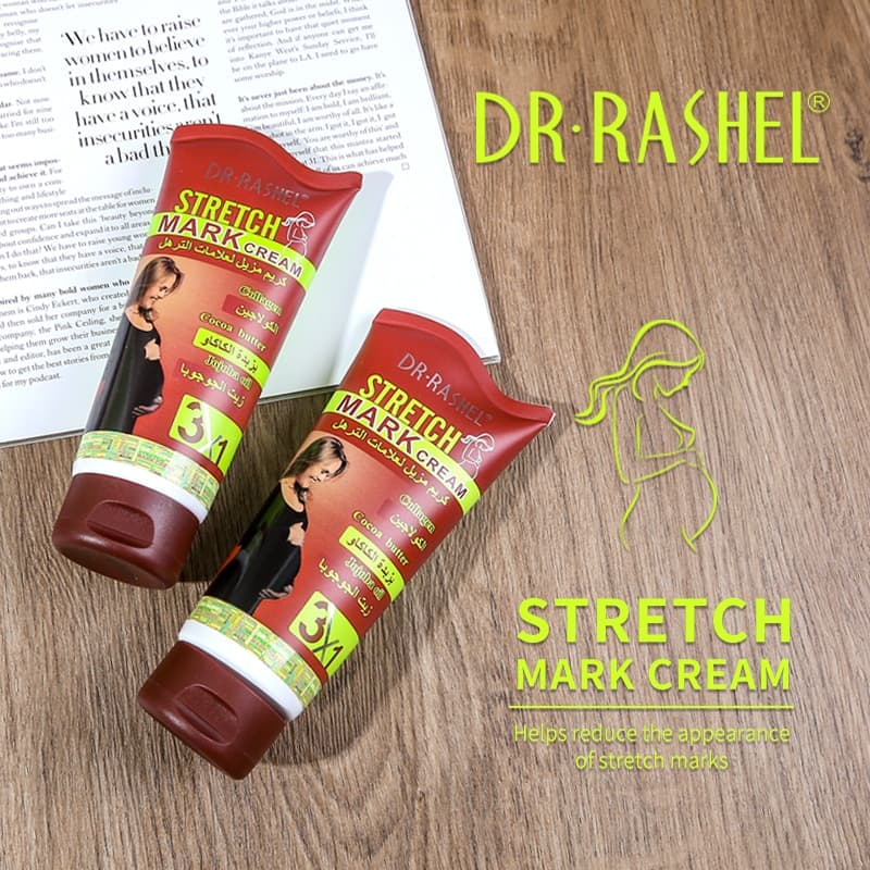 کرم رفع ترک های پوستی دکتر راشل اورجینال 150گرم DR.RASHEL STRECH MARK CREAM — تصویر ۶