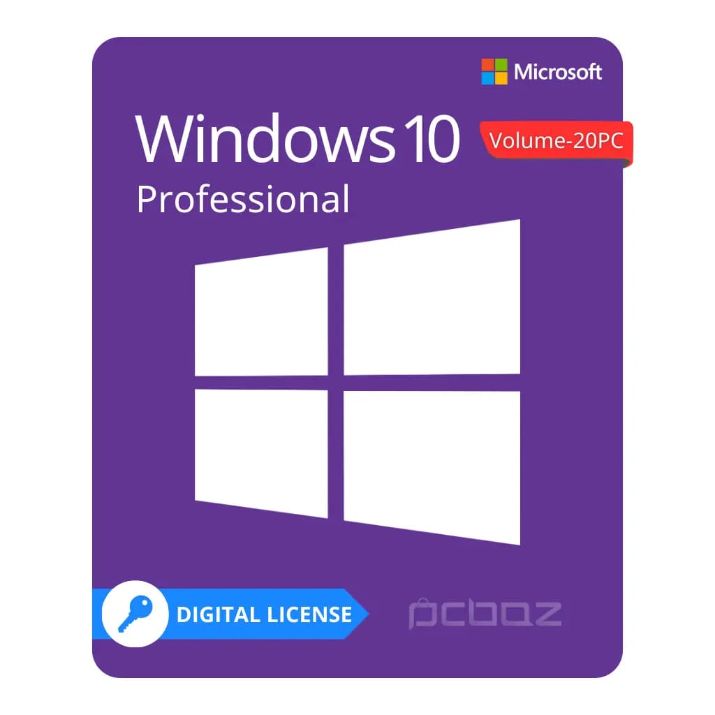 لایسنس ویندوز 10 پرو (Volume-20PC) — تصویر ۳