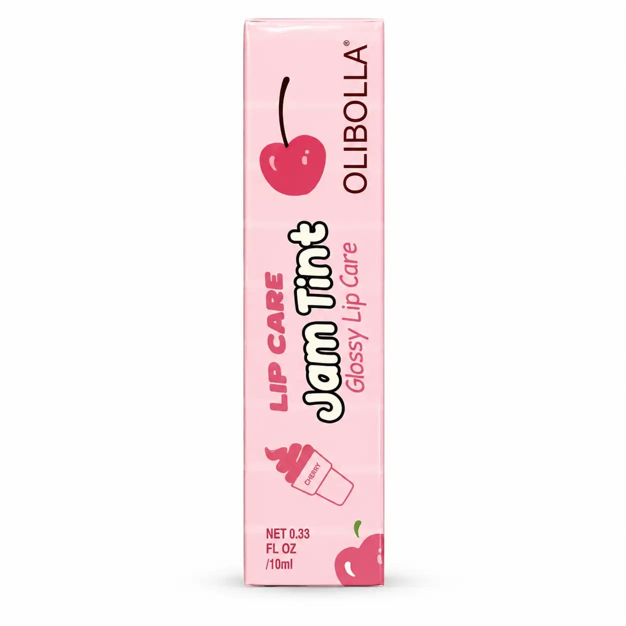لیپ گلاس (برق لب مایع) بستنی ، نرم کننده و براق کننده اولی بولا OLIBOLLA JAM TINT کد 2 (Strawberry Milk) — تصویر ۷