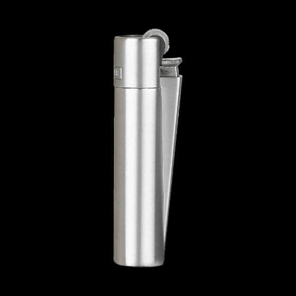 فندک کلیپر نقره ای مات Clipper silver mat lighter — تصویر ۲