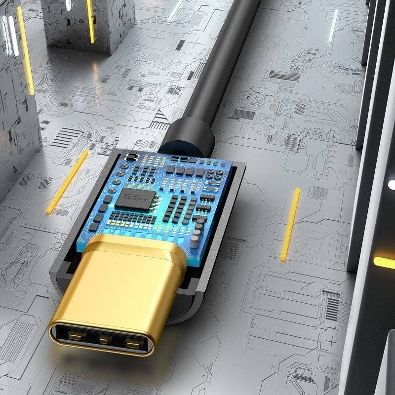 مبدل USB-C به AUX باسئوس مدل L54 — تصویر ۸