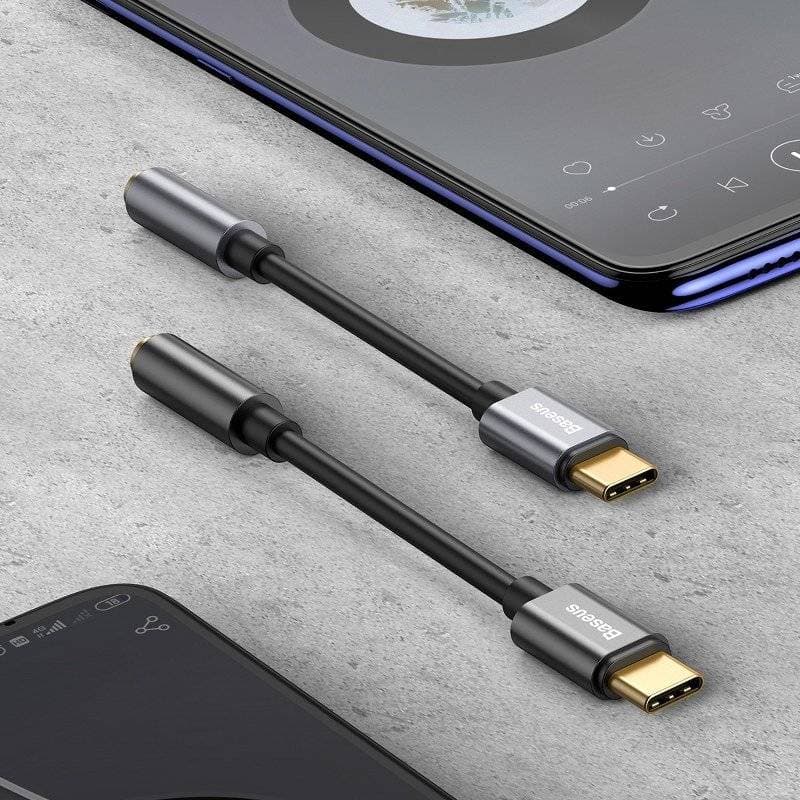 مبدل USB-C به AUX باسئوس مدل L54 — تصویر ۹