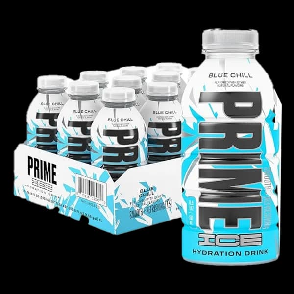 باکس نوشیدنی انرژی زا پرایم آبی چیل Prime energy drink blue chill box
