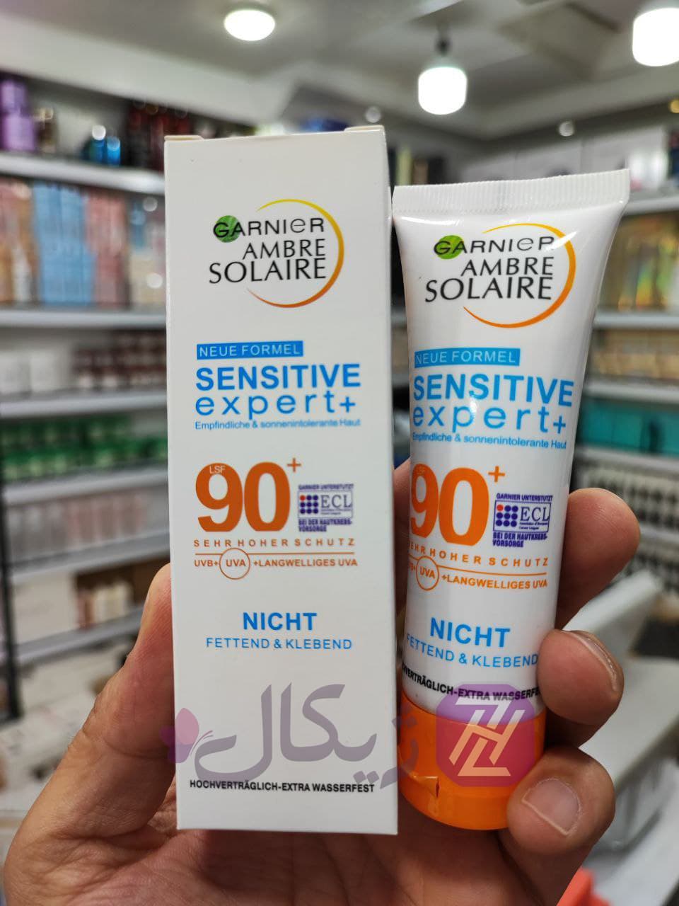 ضدآفتاب گارنیر ضد حساسیت مدل AMBRE SOLAIRE SENSITIVE90 — تصویر ۱۰