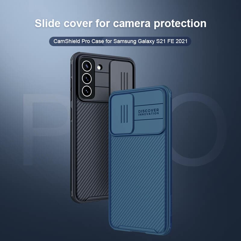 کاور نیلکین مدل CamShield مناسب برای گوشی موبایل سامسونگ Galaxy S21 FE — تصویر ۴